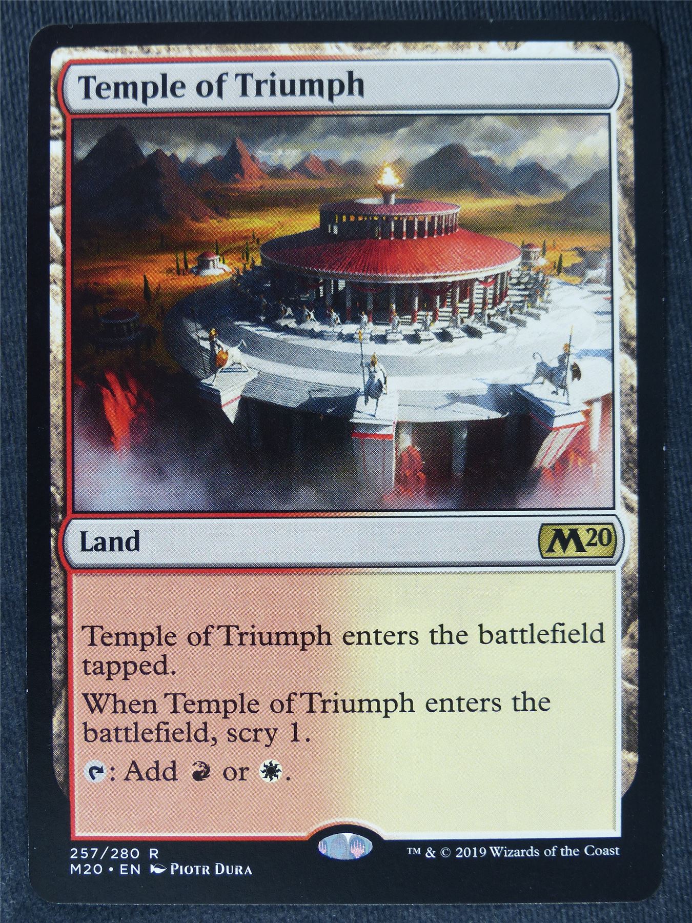 Temple of Triumph - Mtg Magic Cards #1J6