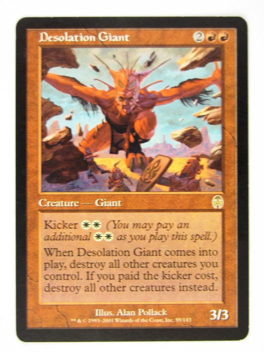Mtg - DESOLATION GIANT - Played Rare