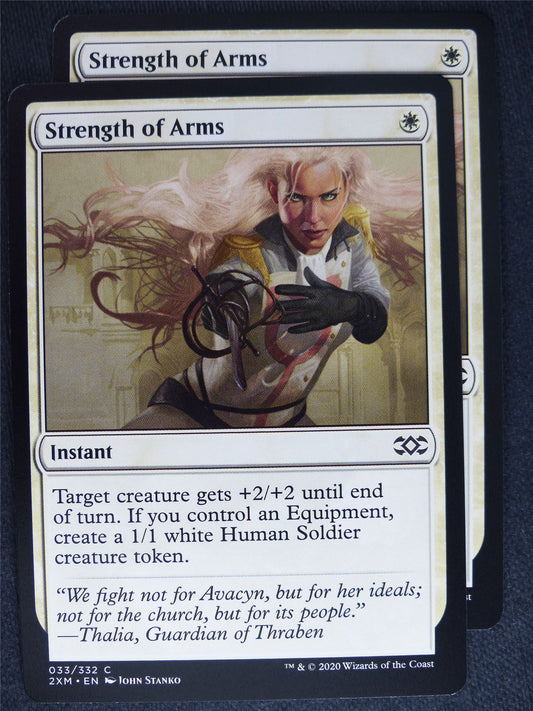 Strength of Arms x2 - Double Masters - Mtg Magic Cards #7F