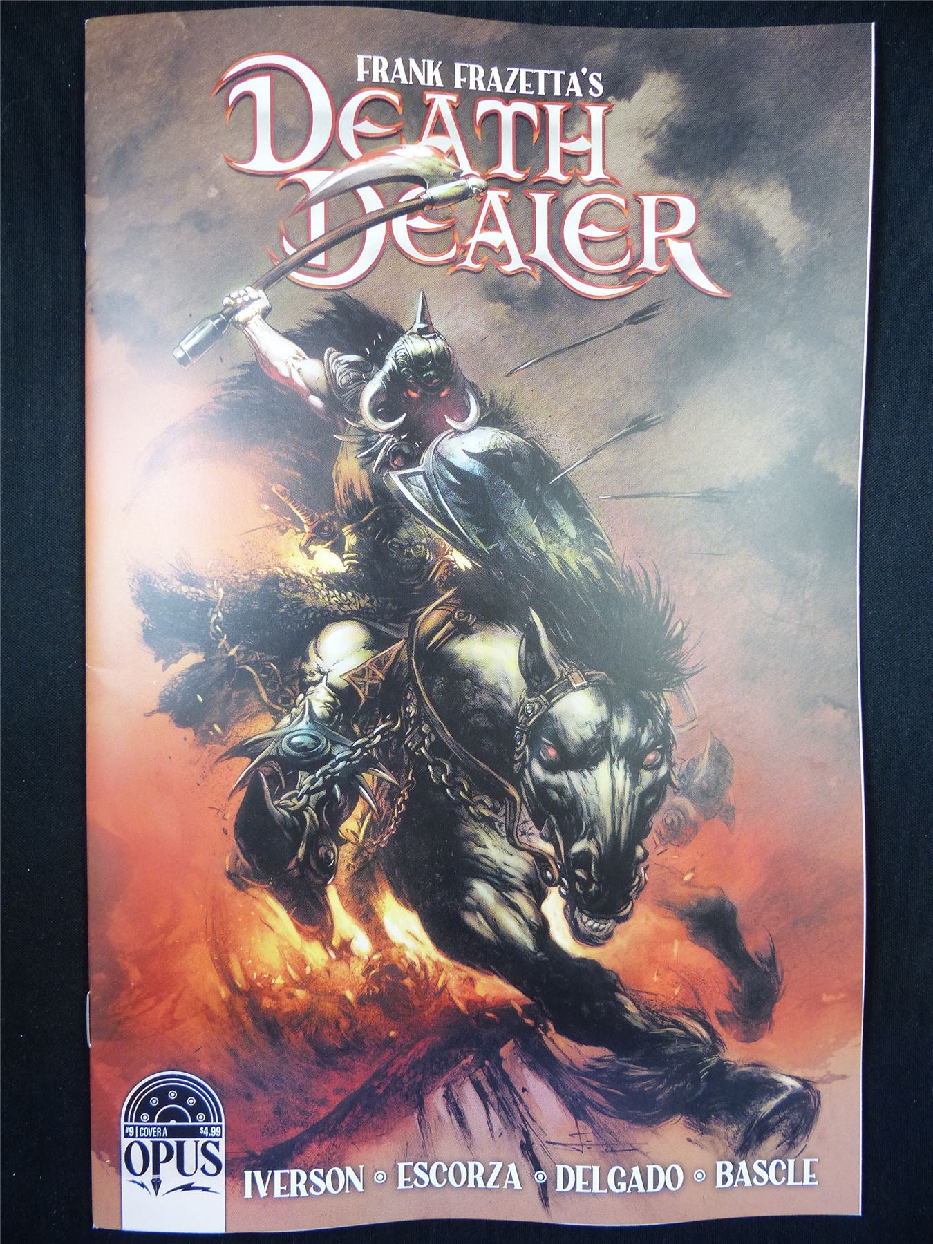 Frank Frazetta's DEATH Dealer #9 Cover A - Feb 2023 - Opus Comic #2IO