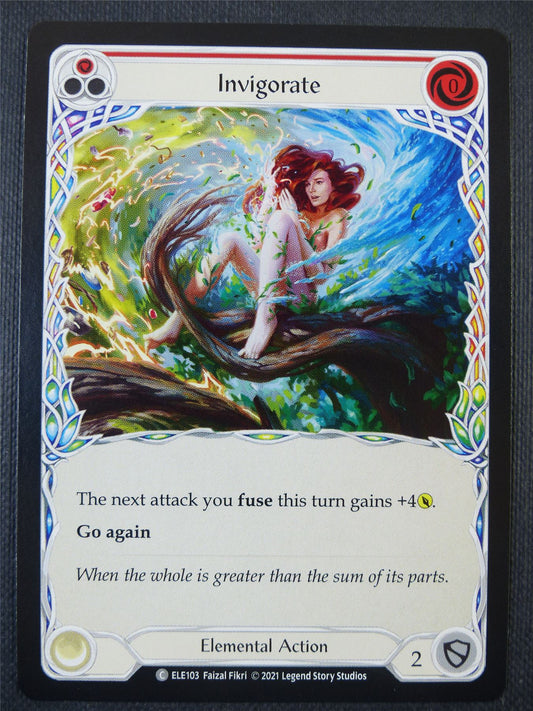 Invigorate - Red - Tales of Aria 1st ed - Flesh and Blood Card #630