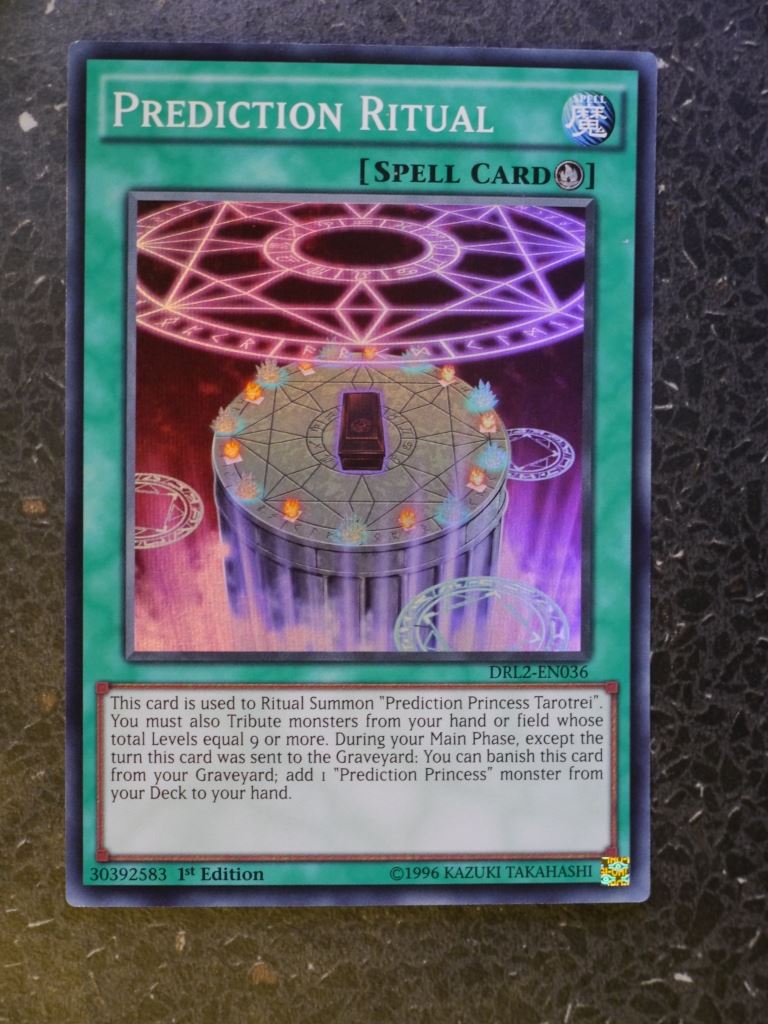 Yugioh Cards: PREDICTION RITUAL DRL2  SUPER RARE # 3D61