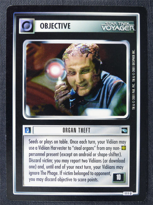Organ Theft - Voyager - Star Trek Cards #10M