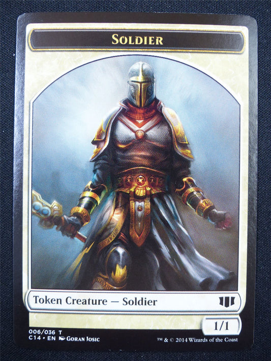 Soldier Token - Mtg Card #2C4