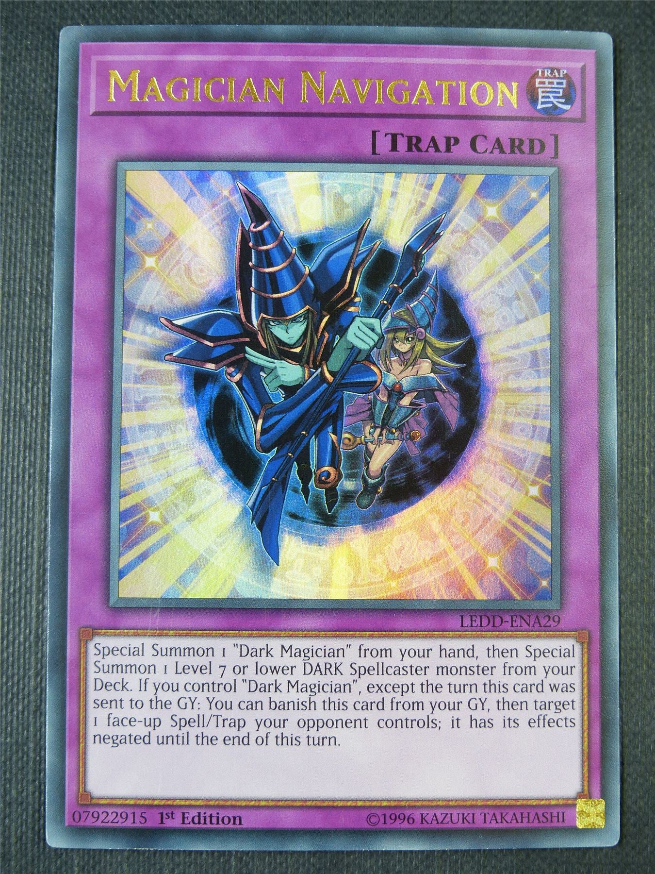 Magician Navigation LEDD Ultra Rare - 1st ed Yugioh Card #7NK