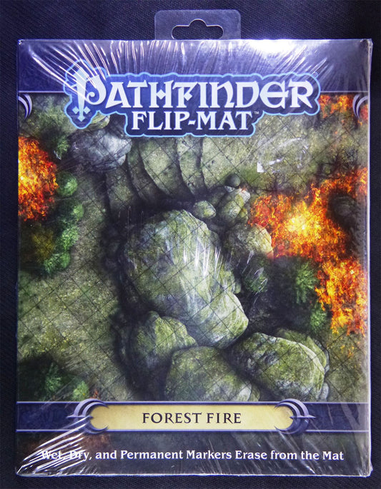 Pathfinder - Flip-Mat - Forest Fire- Roleplay - RPG  - RPG #149