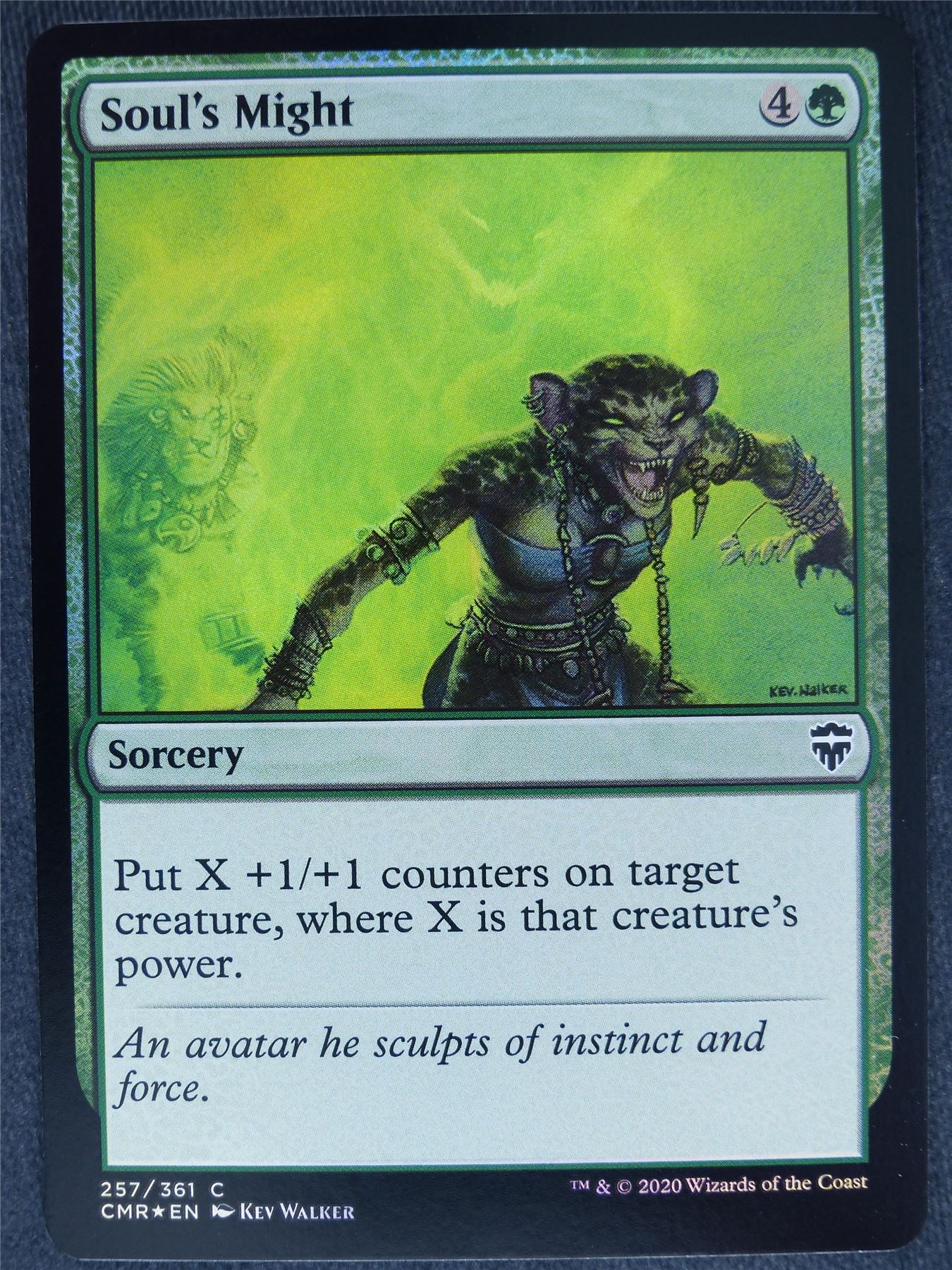 Soul's Might Foil Mint - Mtg Magic Cards #4F