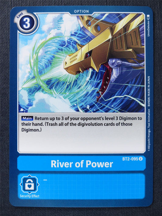 River of Power BT2-095 U - Digimon Cards #RK