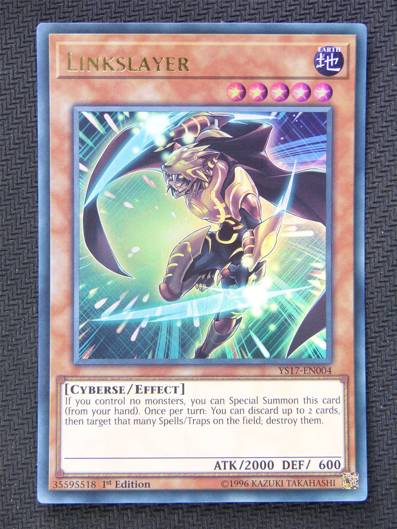 Linkslayer YS17 - Ultra Rare - Yugioh Card #5JV