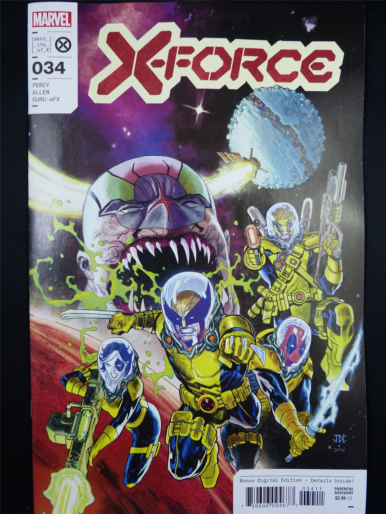 X-FORCE #34 - Jan 2023 Marvel Comics #BZ