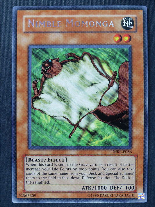 Nimble Momonga MRL Rare - Yugioh Cards #5I