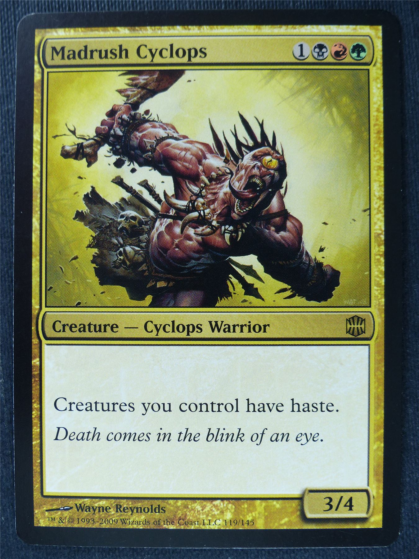 Madrush Cyclops - Mtg Magic Cards #1SP