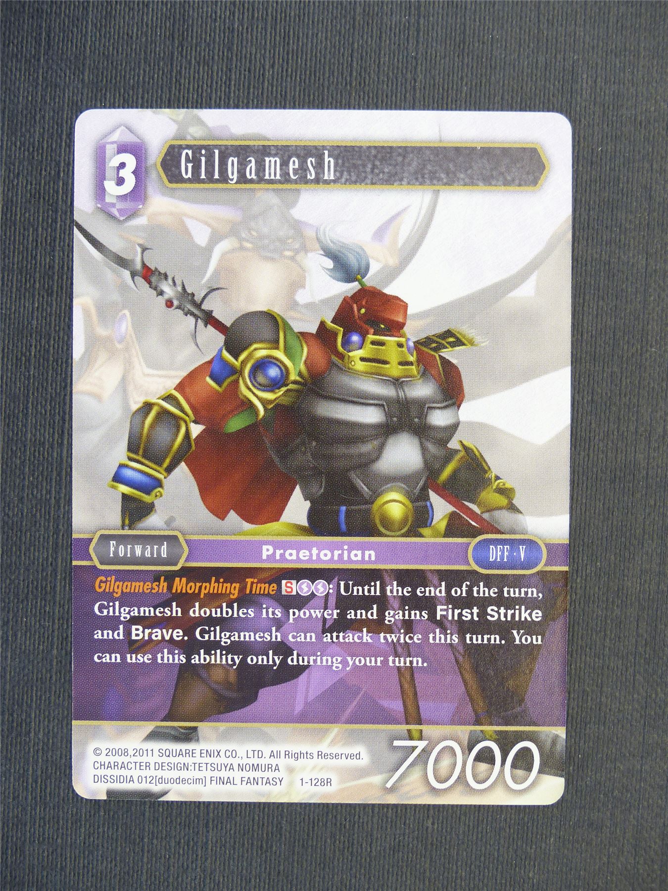 Gilgamesh 1-128R - Final Fantasy Cards #5UP