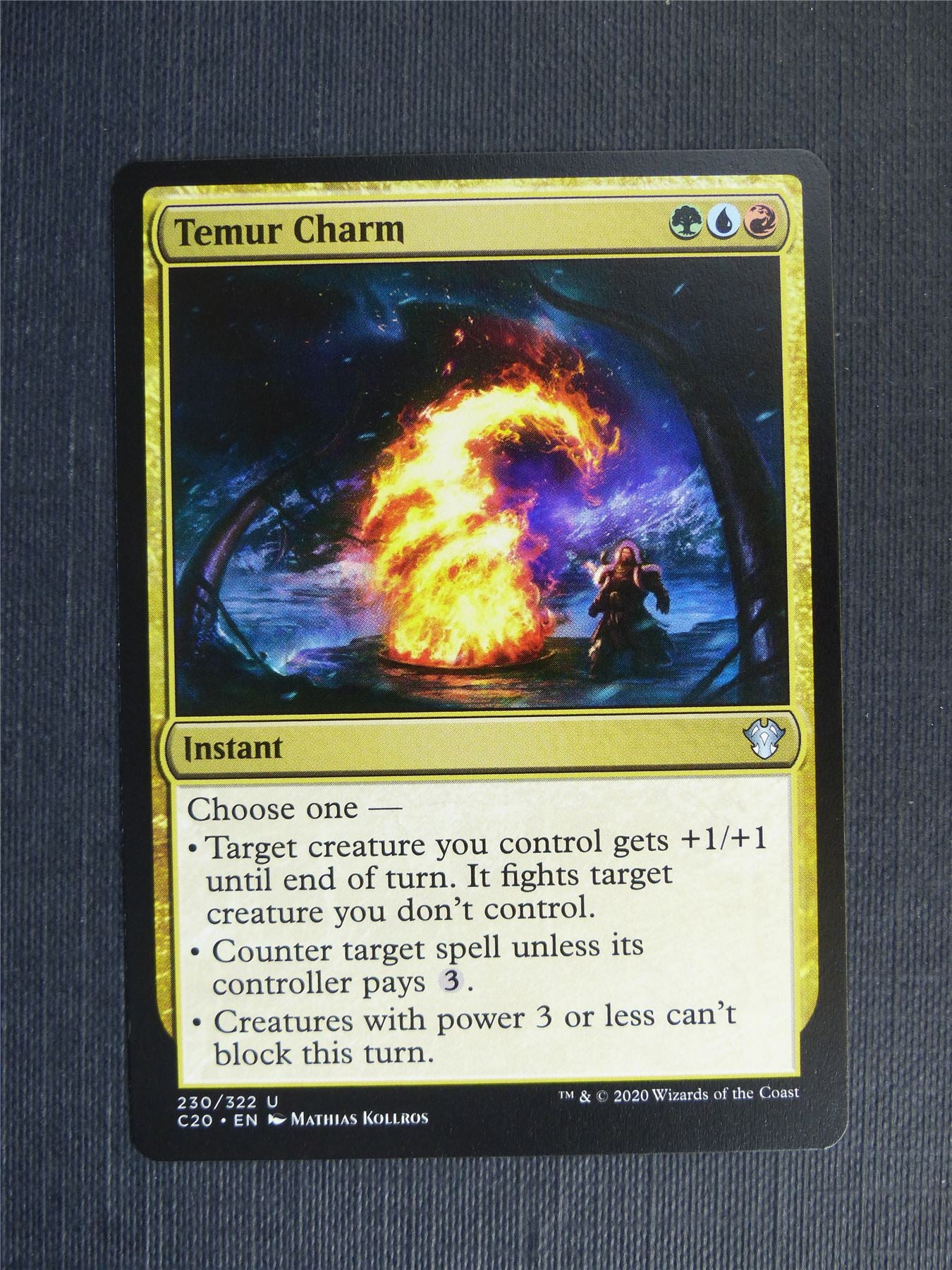 Temur Charm - C20 - Mtg Card