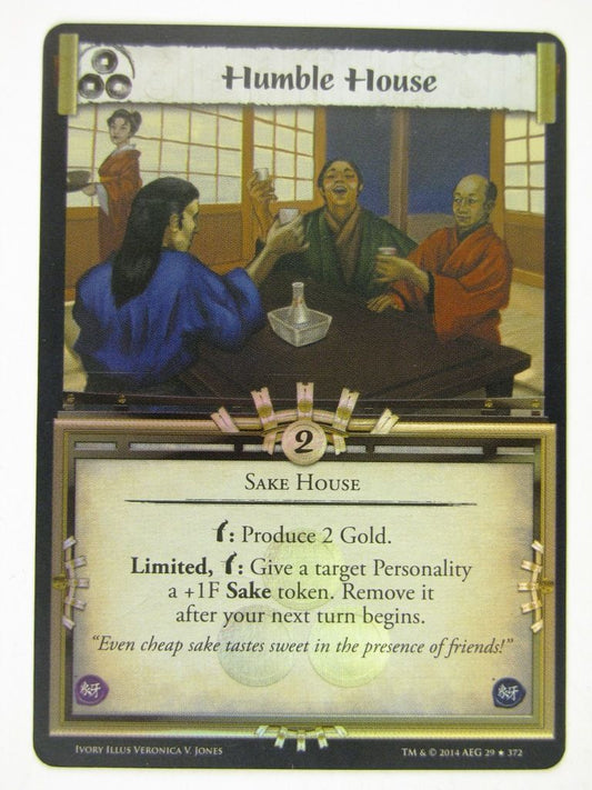 L5R Cards: Ivory: HUMBLE HOUSE FOIL # 14G2