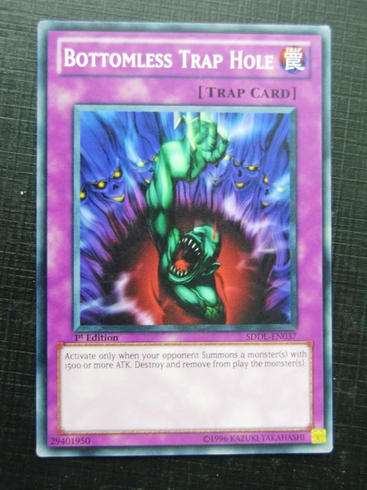 BOTTOMLESS TRAP HOLE SDDL 1st ed - Yugioh Card # 2I52