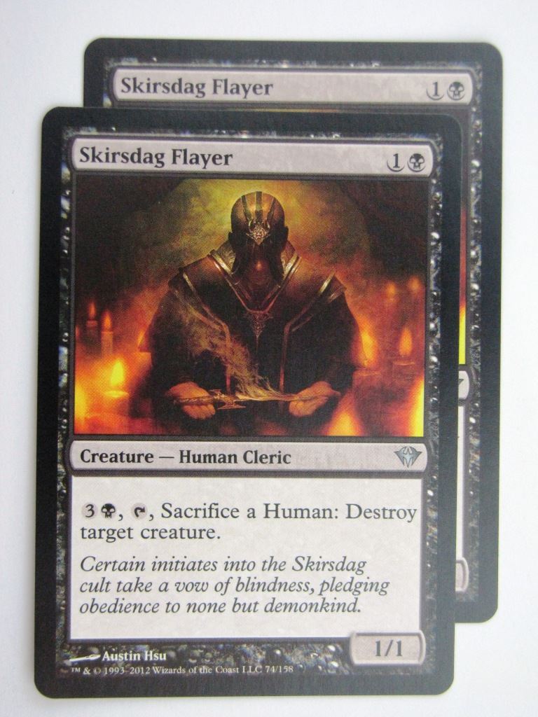 MTG Magic Cards: SKIRSDAG FLAYER x2 # 27D58