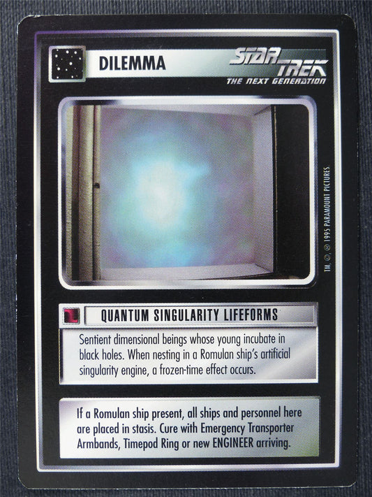 Quantum Singularity Lifeforms - NG - Star Trek Cards #17U