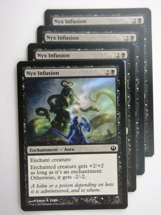 MTG Magic Cards: NYX INFUSION x4 Journey to Nyx playset # 24B74