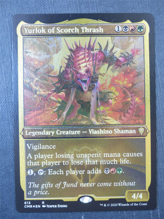 Yuriok the Scorch Thrash Etched Foil - Mtg Card #8UD