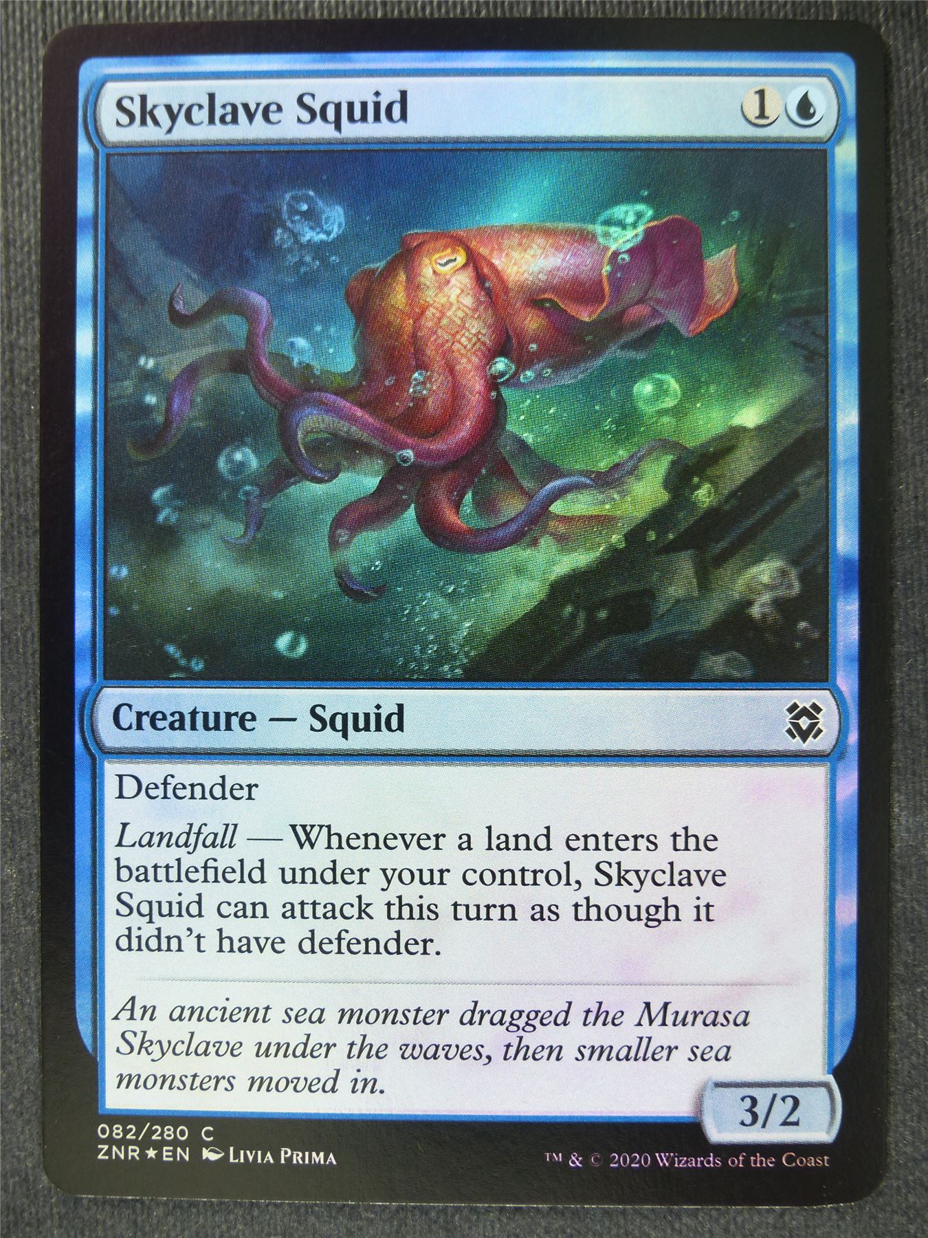 Skyclave Squid Foil - Mtg Magic Cards #1UA