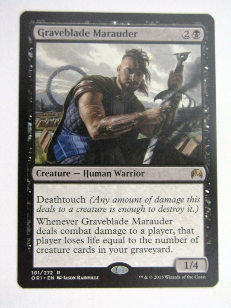 MTG Magic Cards: GRAVEBLADE MARAUDER # 36I66