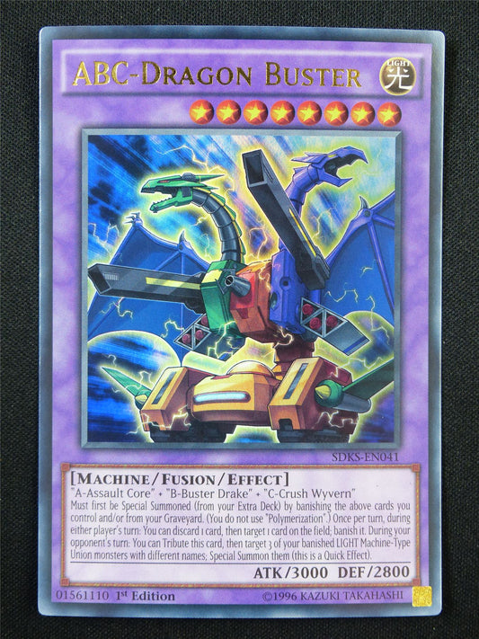 ABC-Dragon Buster SDKS Ultra Rare - 1st ed Yugioh Card #36P