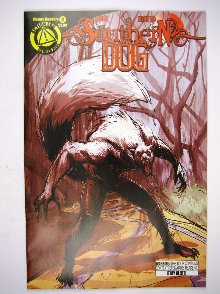 Action Lab Comic: SOUTHERN DOG #3 OCTOBER 2014 # 18B80