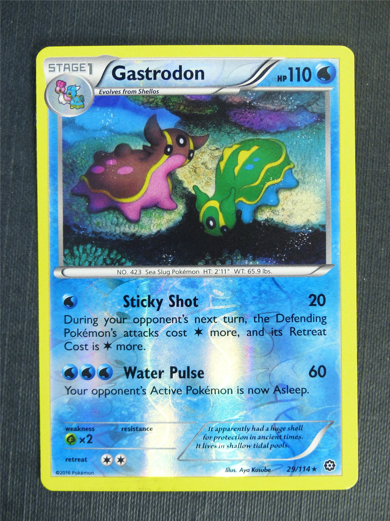 Gastrodon 29/114 Reverse Holo - Pokemon Cards #2FG