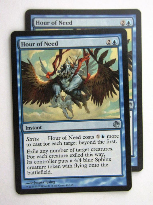 MTG Magic Cards: HOUR OF NEED x2 Journey to Nyx # 24E6