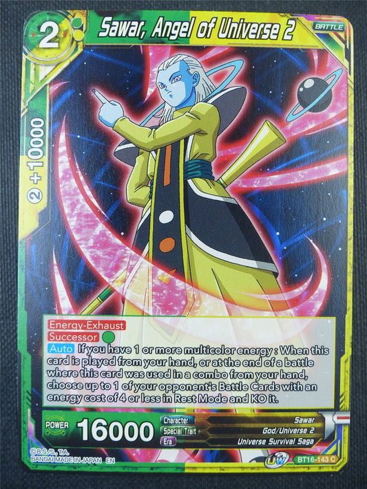 Sawar Angel of Universe 2 - Dragon Ball Super Card #80T