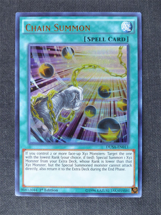 Chain Summon DUSA Ultra Rare - 1st ed - Yugioh Cards #S0