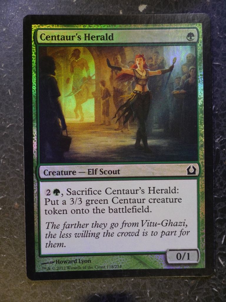 MTG Cards: CENTAUR'S HEAD FOIL # 5B65