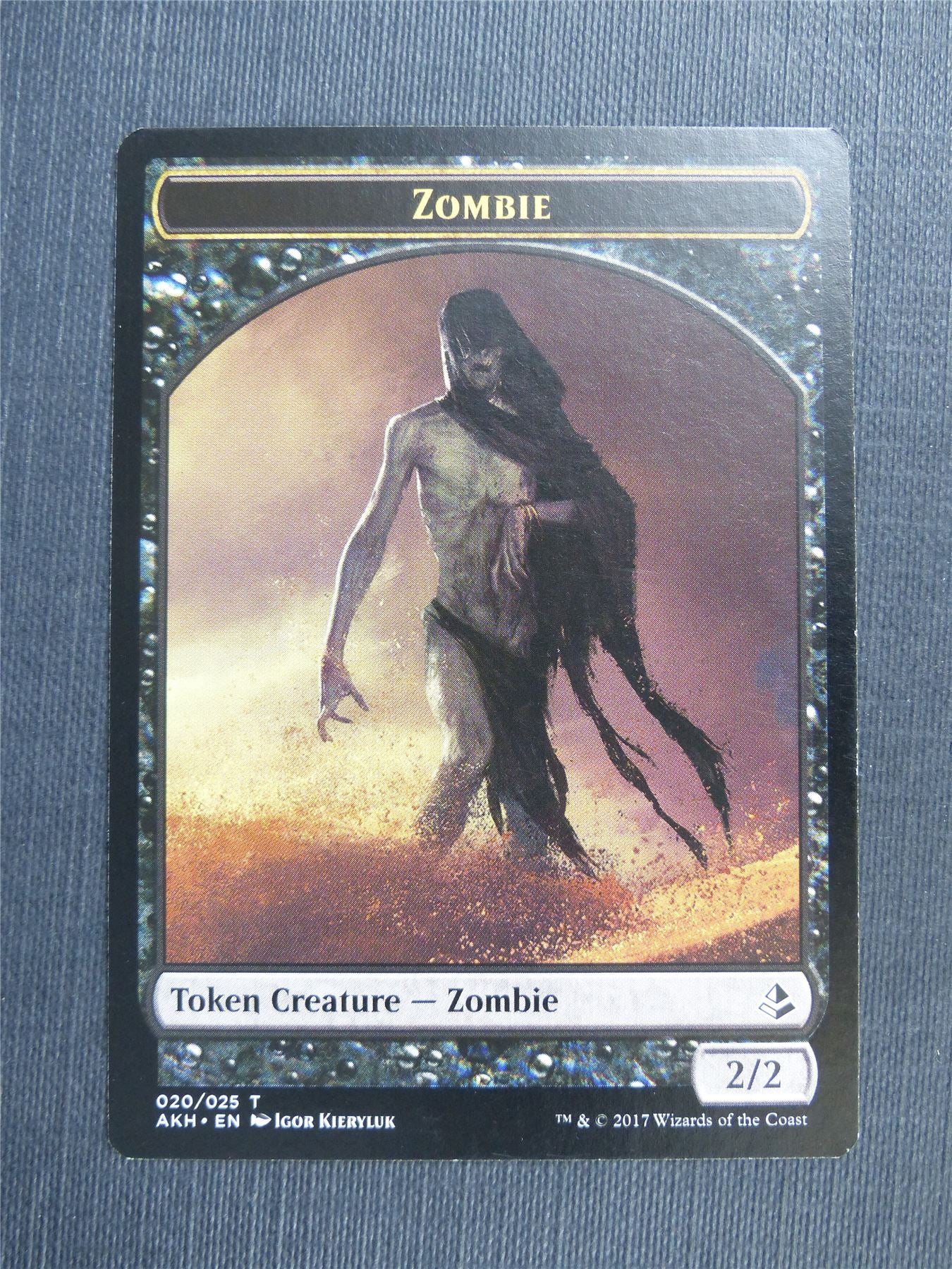 Vizier of Many Faces / Zombie - Mtg Magic Token Cards #4PX