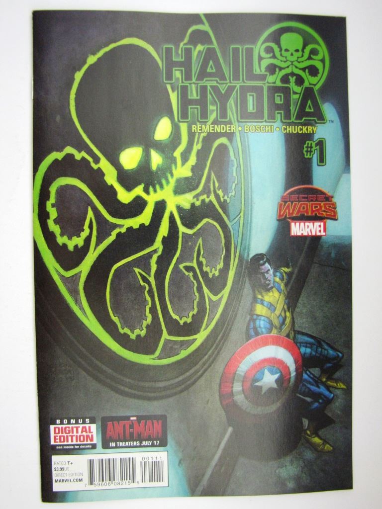 Marvel Comics: HAIL HYDRA #1 SEPTEMBER 2015 # 32E43