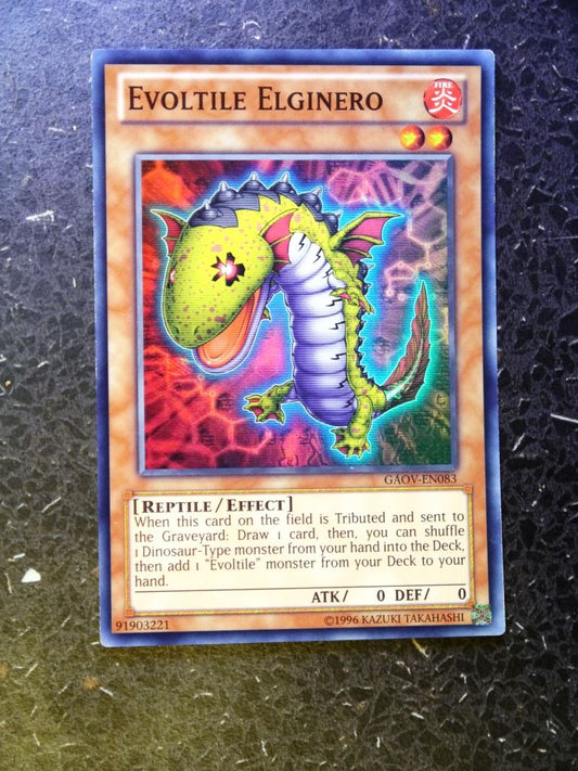 Yugioh Cards:EVOLTILE ELIGNERO GAOV SUPER RARE # G76