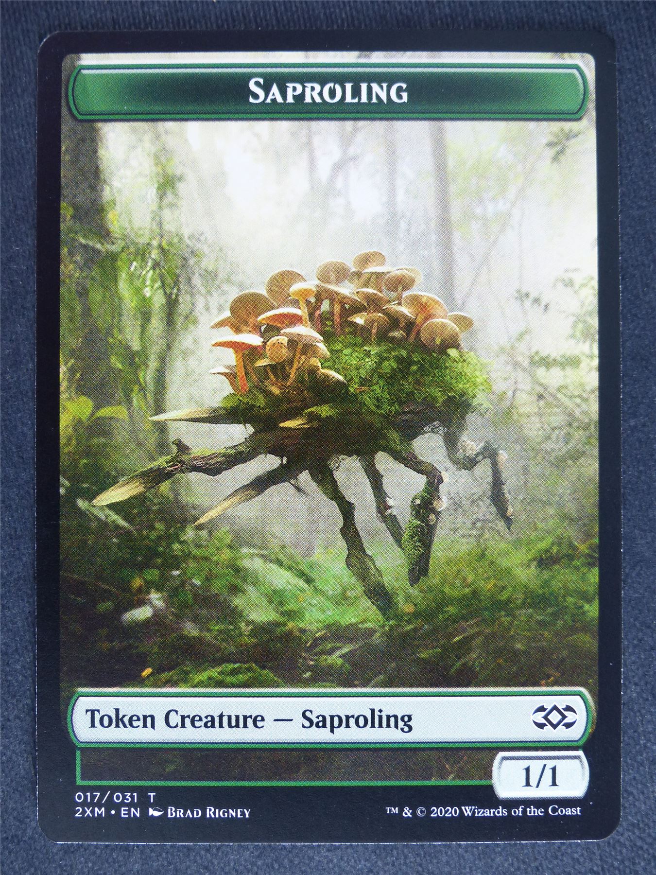 Saproling Token - Double Masters - Mtg Magic Cards #88