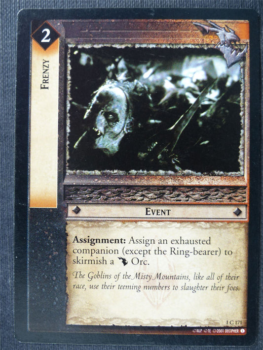 Frenzy 1 C 171 - LotR Card #49D