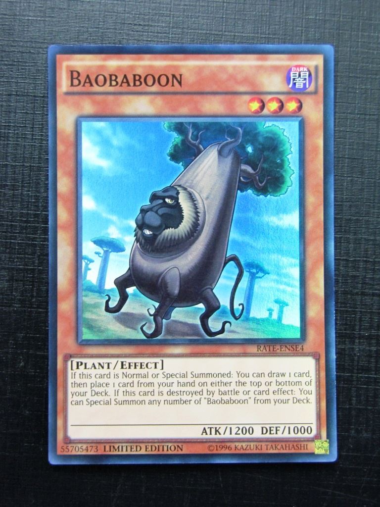 Yugioh Cards: BAOBABOON RATE SUPER RARE # 28J74