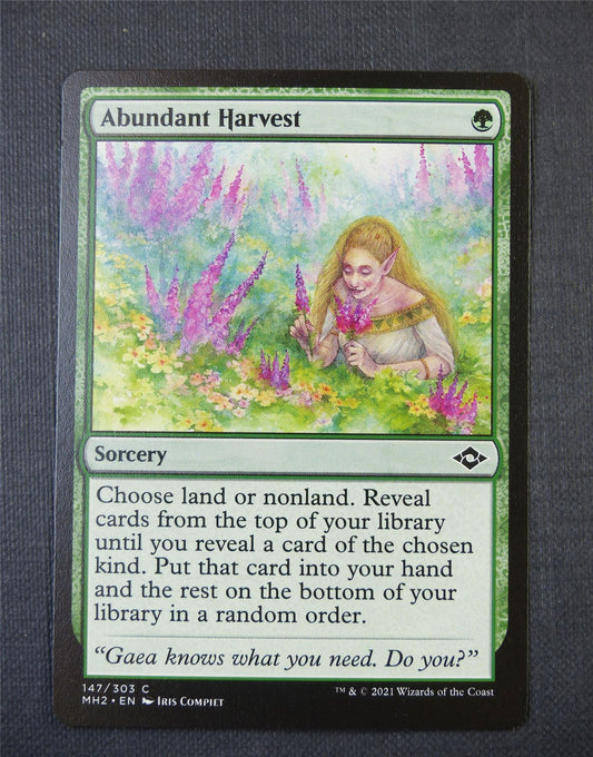 Abundant Harvest - Mtg Card #4YM