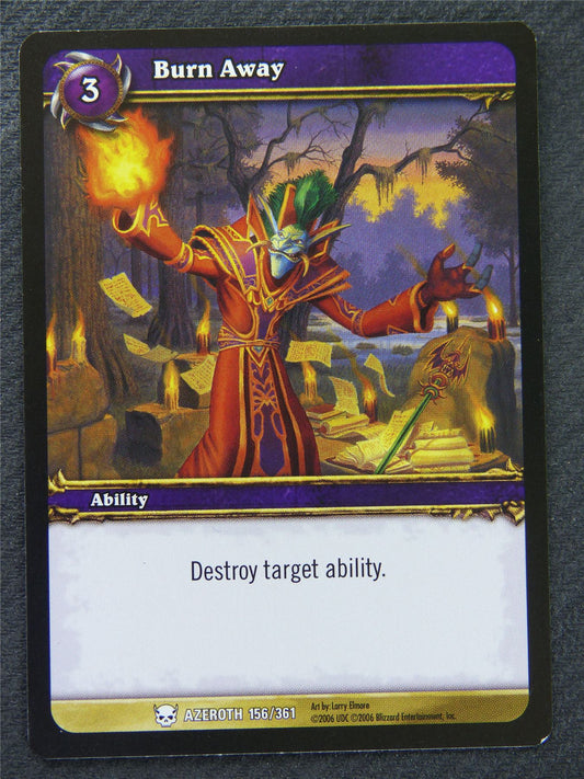 Burn Away - Common - World Of Warcraft #1DU