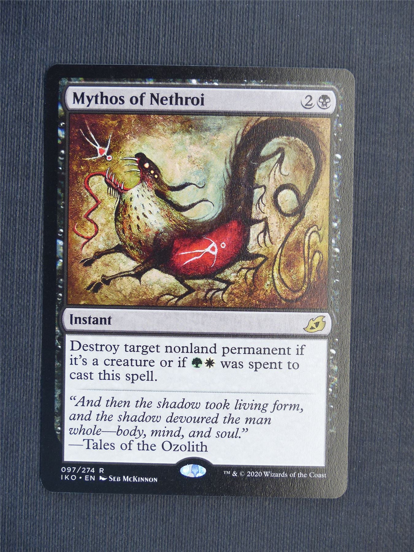 Mythos of Nethroi - MTG Magic Cards #5R6