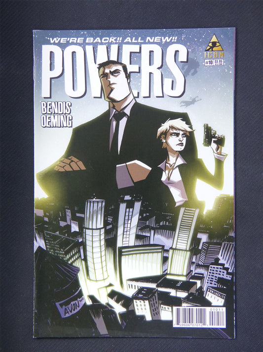 POWERS #10 - Icon Comic #6J6