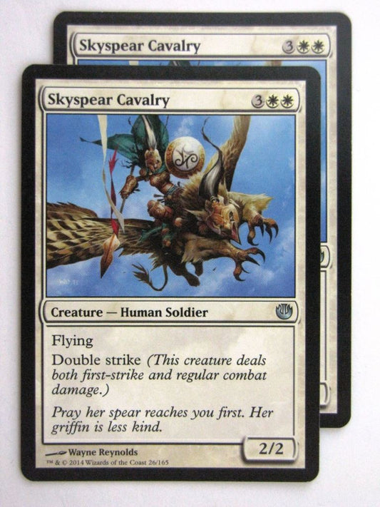 MTG Magic Cards: SKYSPEAR CAVALRY x2 Journey to Nyx # 24E27