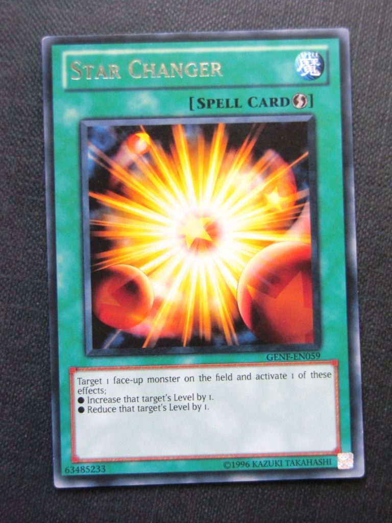 Star Changer GENF Rare - Yugioh Cards # 3I4