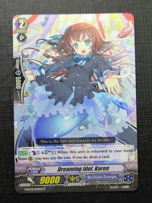 Vanguard Cards: DREAMING IDOL KAREN G-RC01 R # I64