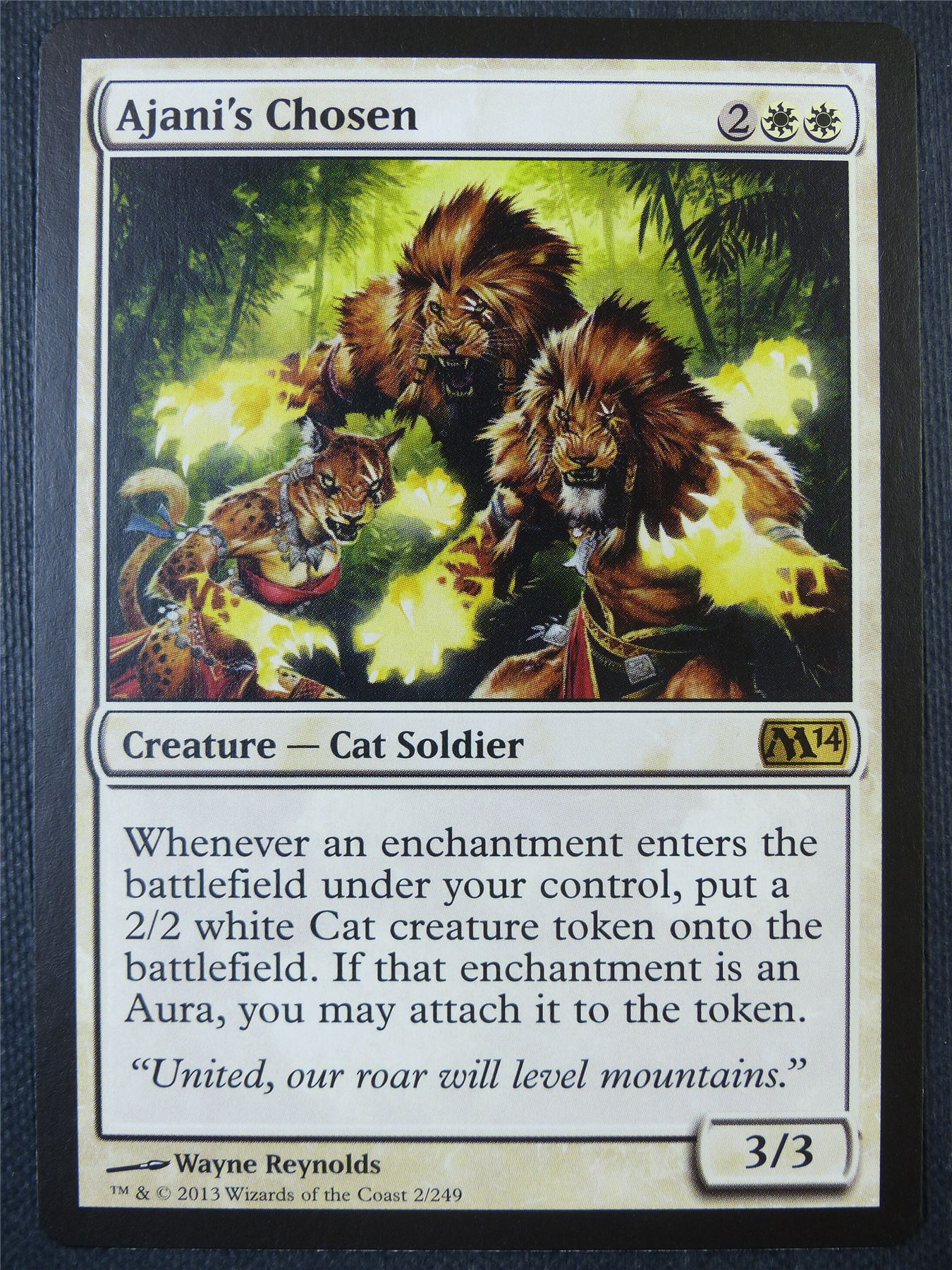 Ajani's Chosen - Mtg Card #95R