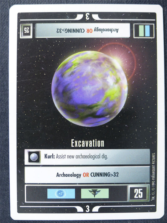 Excavation - Star Trek Cards #13Z
