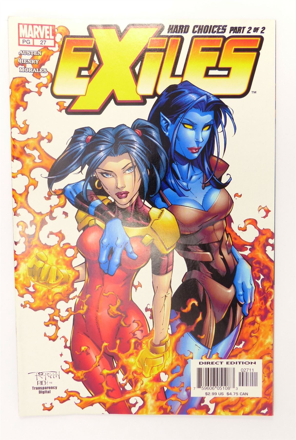 Exiles and the X Men #27 - Marvel - Comic # E35