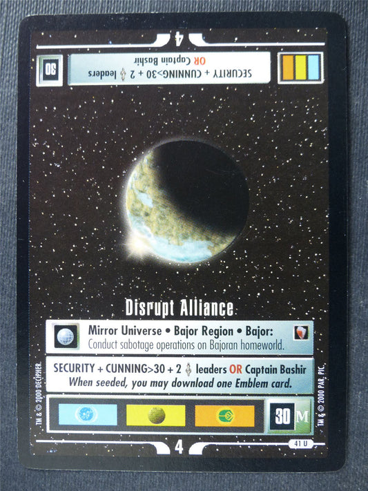 Disrupt Alliance - Star Trek Card #4V7